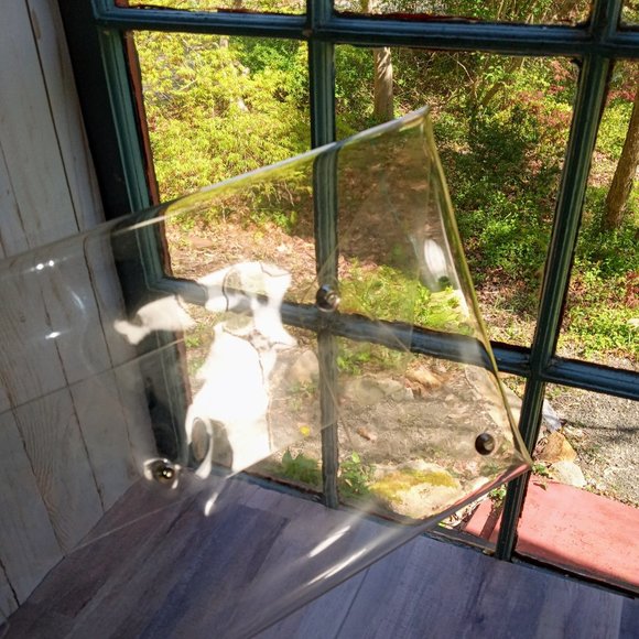 Envelope Transparent Clutch Clear Handbag Purse Bag - Picture 12 of 12